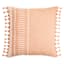 Honeybloom Cafe Stripe Tassel Outdoor Throw Pillow, 18"