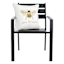 Honeybloom Life is Bee-autiful Woven Outdoor Throw Pillow, 18"