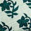 Honeybloom Periwinkle Flowers Woven Lumbar Outdoor Throw Pillow, 14x20