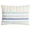 Honeybloom Two Way Stripe Woven Lumbar Outdoor Throw Pillow, 14x20