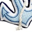 Honeybloom Shaped Anchor Outdoor Throw Pillow, 18x13
