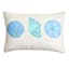 Honeybloom Ocean Vibes Woven Lumbar Outdoor Throw Pillow, 14x20