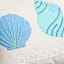 Honeybloom Ocean Vibes Woven Lumbar Outdoor Throw Pillow, 14x20