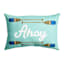 Found & Fable Ahoy Outdoor Lumbar Throw Pillow, 14x20