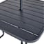 Fairport 6-Piece Brown Wicker & Bronze Metal Patio Dining Set