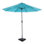 Turquoise Crank & Tilt Round Patio Umbrella, 9'