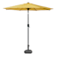 Yellow Crank & Tilt Round Patio Umbrella, 7.5'