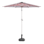 Stars & Stripes Flag Crank & Tilt Round Patio Umbrella, 7.5'