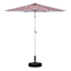 Stars & Stripes Flag Crank & Tilt Round Patio Umbrella, 7.5'