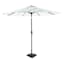 Calista Turquoise Crank & Tilt Round Patio Umbrella, 9'