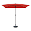 Cherry Crank Rectangle Patio Umbrella, 6.5x10ft