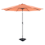 Terracotta Crank & Tilt Round Patio Umbrella, 9'