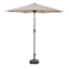 Tan Crank & Tilt Round Patio Umbrella, 7.5'