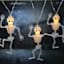 10-Lumens Halloween Skeleton String Lights, Battery Operated
