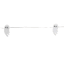 20-Count LED Halloween Ghost String Lights, Battery Operated