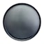 Minto Matte Black Dinner Plate