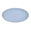 Matte Blue Coupe Salad Plate