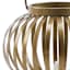 Gold Metal LED Tealight Lantern, 4"