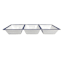 Blue Mosaic 3 Section Serving Dish, 14.7"