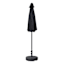 Black Crank & Tilt Round Patio Umbrella, 7.5'