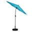 Turquoise Crank & Tilt Round Patio Umbrella, 7.5'