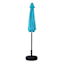 Turquoise Crank & Tilt Round Patio Umbrella, 7.5'