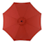 Red Crank & Tilt Round Patio Umbrella, 9'