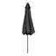 Black Crank & Tilt Round Patio Umbrella, 9'