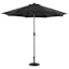 Black Crank & Tilt Round Patio Umbrella, 9'