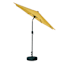 Yellow Crank & Tilt Round Patio Umbrella, 7.5'