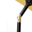 Yellow Crank & Tilt Round Patio Umbrella, 7.5'