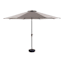 Charcoal Grey Crank Round Patio Umbrella, 11'