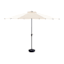Tan Crank Round Patio Umbrella, 11'