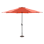 Red Crank Round Patio Umbrella, 11'