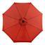Red Crank Round Patio Umbrella, 11'