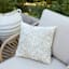 Paloma Patio Armchairs Taupe Wicker with Sand Cushions 2-Piece Set