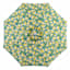 Teal & Lemon Crank & Tilt Round Umbrella, 7.5' & Base 2-Piece Set