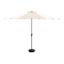 Crank Round Patio Umbrella,11' & Base 2-Piece Set