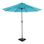 Crank & Tilt Round Patio Umbrella, 9' & Base 2-Piece Set