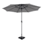 Crank & Tilt Round Patio Umbrella, 9' & Base 2-Piece Set