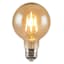 Smoke Edison Round Bulb, 1-Pack