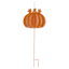 Homespun Harvest Orange Pumpkin Yardstake, 24"