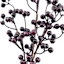 Grey Berries Stem, 31"