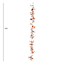 Orange Leaves Coiled Garland, 60"