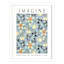 Glass Framed Imagine Print Wall Art, 13x17