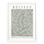 Glass Framed Believe Print Wall Art, 13x17