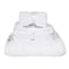 4-Pack White Cloud Washcloth Set