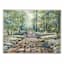 Framed Forest Path Canvas Wall Art, 41x31
