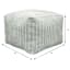 Bubble Dot Pouf, Glacier