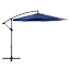 Navy Blue Offset Round Patio Umbrella, 10'
